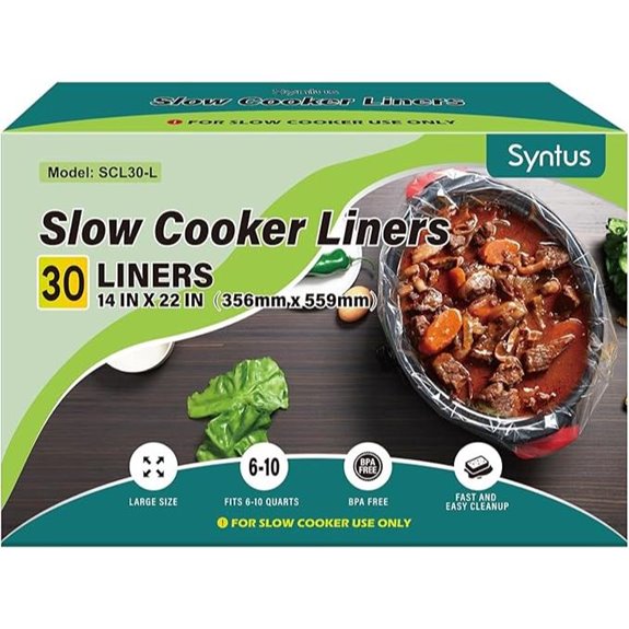Syntus Slow Cooker Liners 30 Count