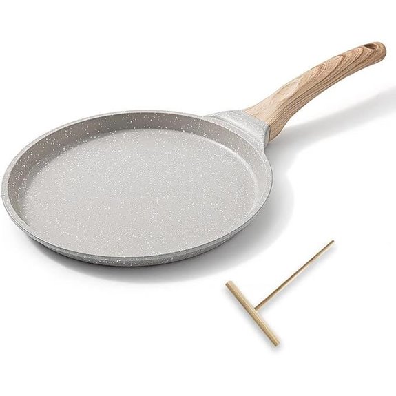 8-Inch Nonstick Crepe Pan for Omelettes and Roti