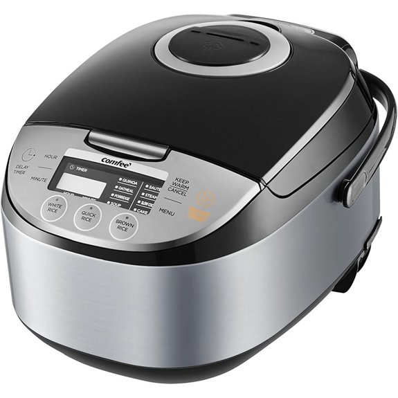 COMFEE 12-Cup Rice Cooker with Fuzzy Logic
