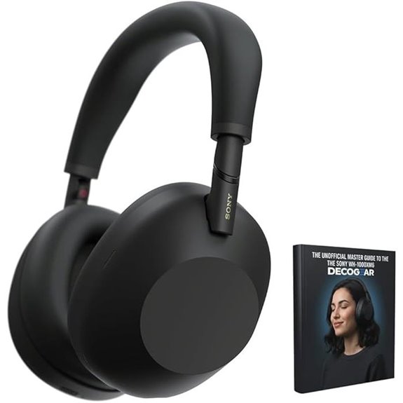 Sony WH-1000XM6 Noise Canceling Wireless Headphones Bundle