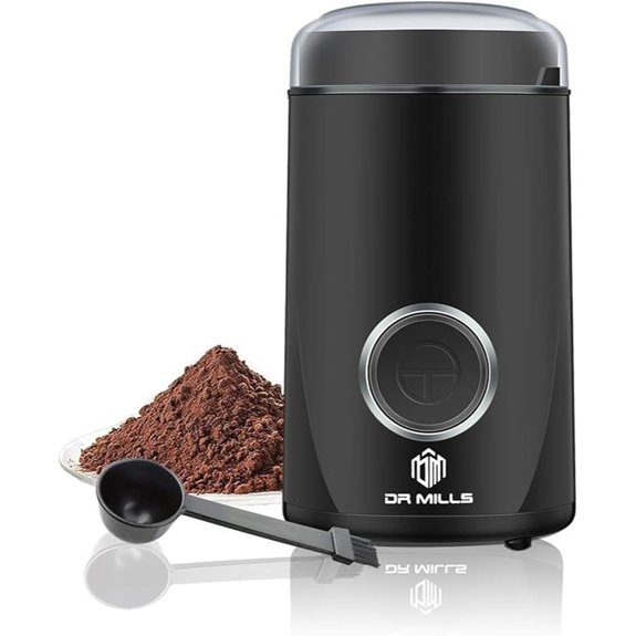 DR MILLS DM-7441 Coffee Grinder with Stainless Steel