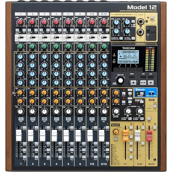Tascam Model 12 12-Track Digital Recorder & Mixer