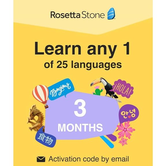 Rosetta Stone Language Learning Software (3 Months)