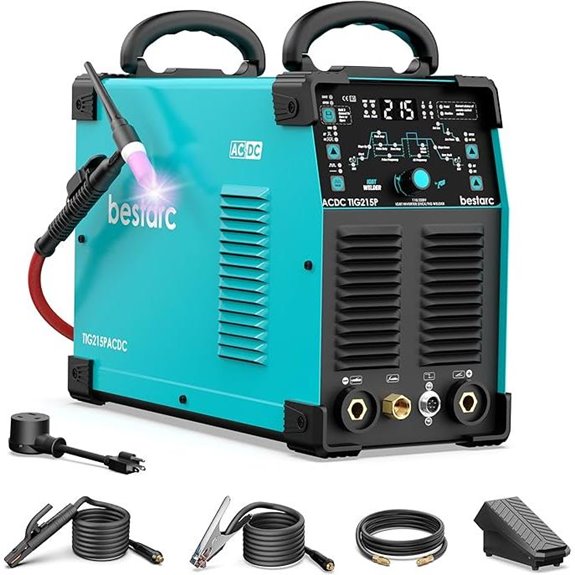 bestarc TIG Welder AC/DC 215Amp with Pulse