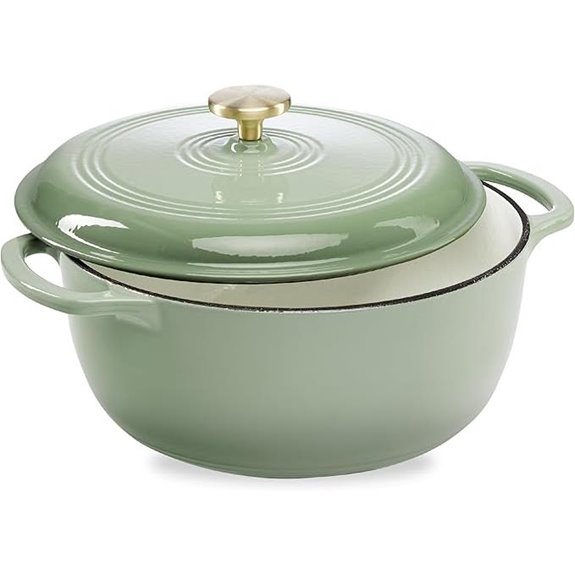 Best Choice 6 Quart Enamel Cast-Iron Dutch Oven