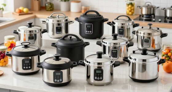 top canning pressure cookers