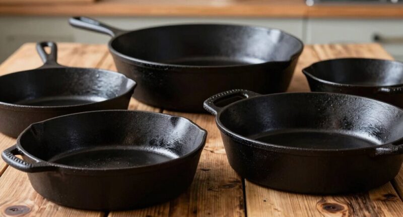 top durable cast iron skillets
