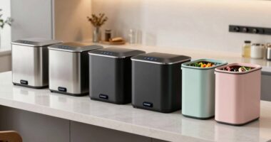 top electric kitchen compost bins
