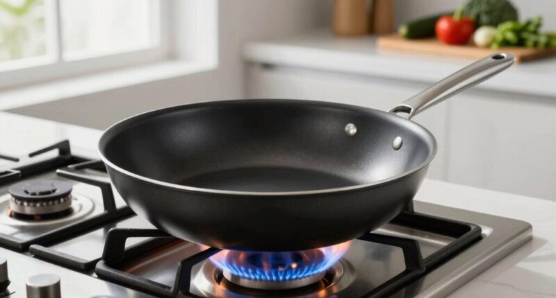 top gas stove nonstick pans