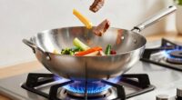 top gas stove woks