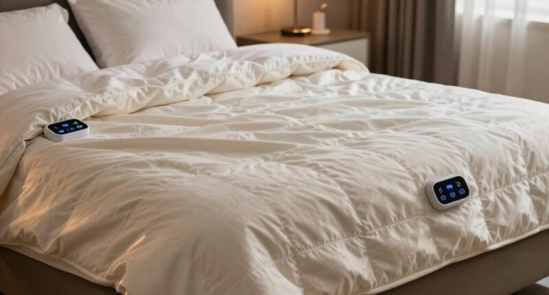 top king size electric blankets