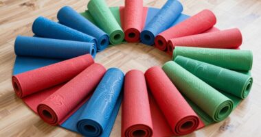 top non slip yoga mats