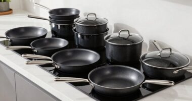top non stick induction sets