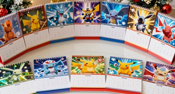 top pok mon tcg calendars