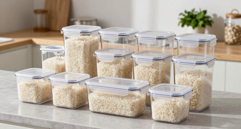 top rice storage container options