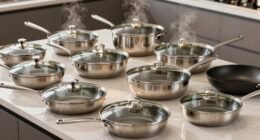 top saut pans with lids