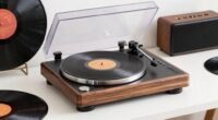 top stylish bluetooth record players