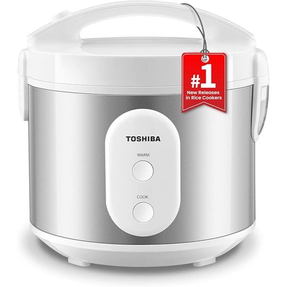 TOSHIBA 5.5 Cup Rice Cooker & Steamer