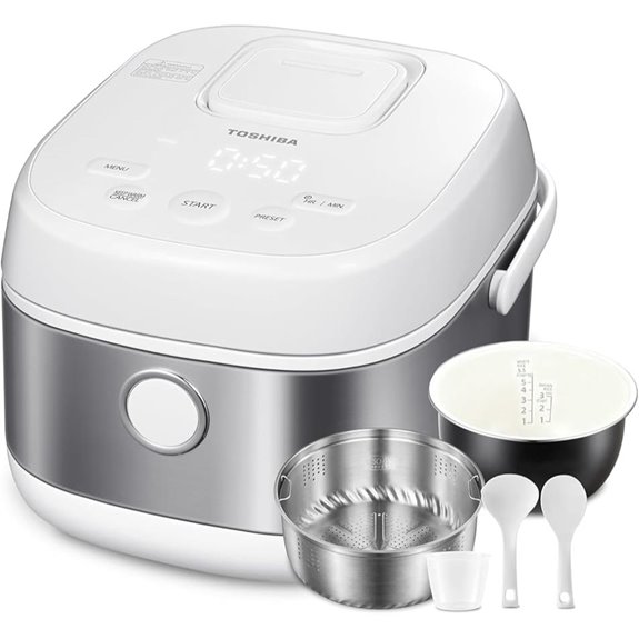 toshiba 8 function rice cooker