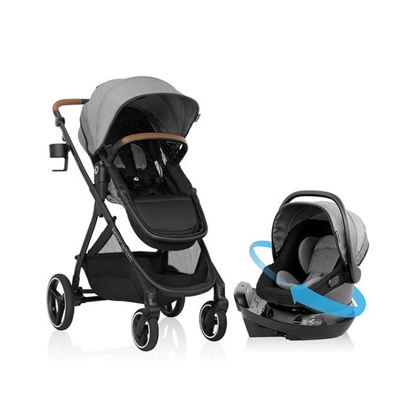 Evenflo Shyft Intuiti Travel System with Car Seat