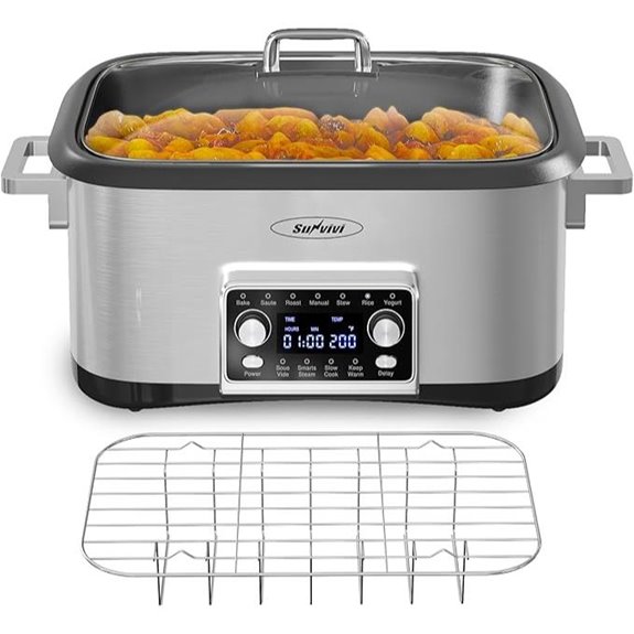 12-in-1 8-Quart Programmable Slow Cooker