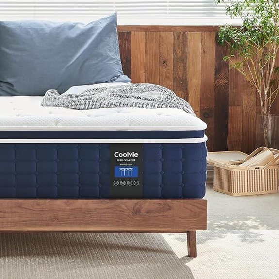 Twin 12-Inch Hybrid Mattress with Foam & Coil