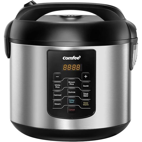 COMFEE 10-Cup Rice Cooker with Multiple Functions