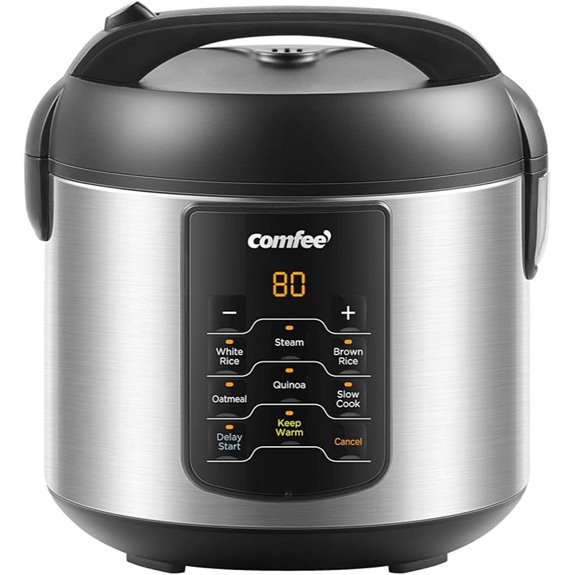 COMFEE 6-in-1 Compact Rice Cooker and Multi Cooker