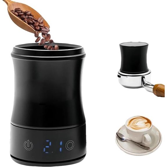 Digital Coffee Scale with Dosing Cup and Waterproof Design