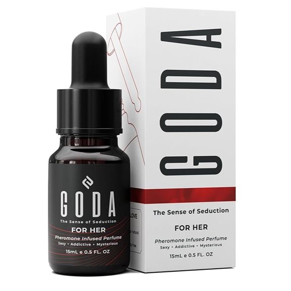 GODA Women's Pheromone Perfume with Jasmine & Rose