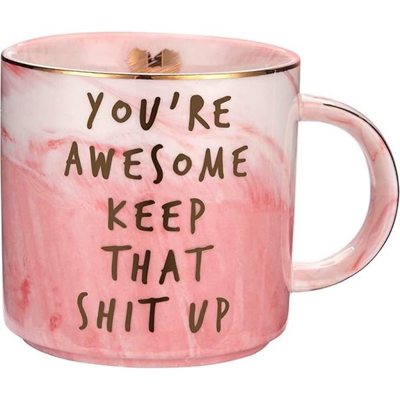 Hendson Thank You Gifts for Women - Ceramic Coffee Cup