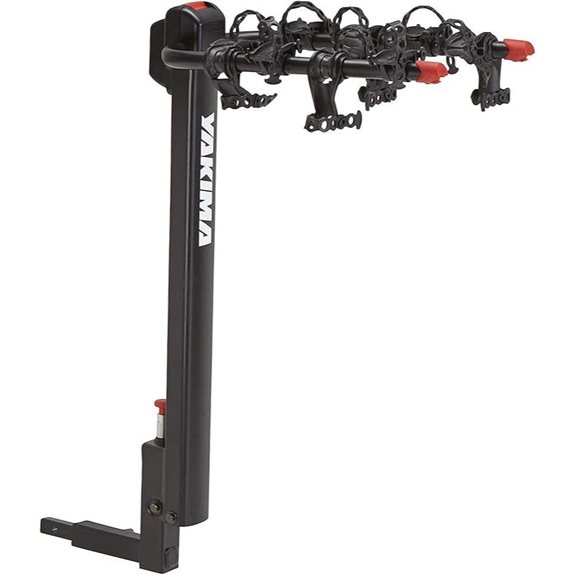 Yakima DoubleDown 4 Hitch Bike Rack with Sway Cradles