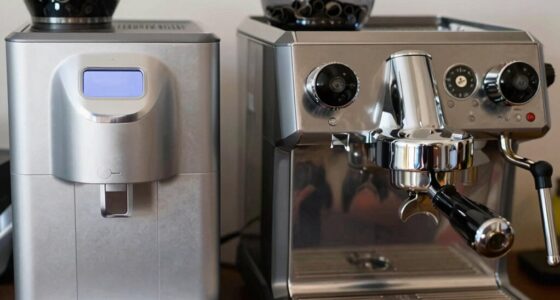 automatic and manual espresso options