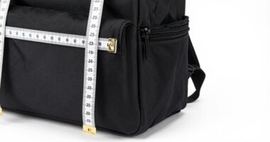 backpack size measurement standards