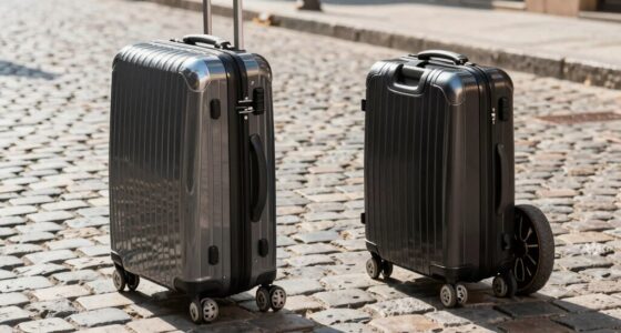 best luggage on cobblestones