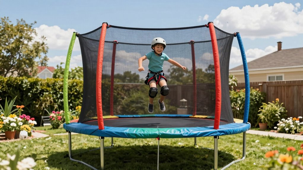 ensure safe trampoline use