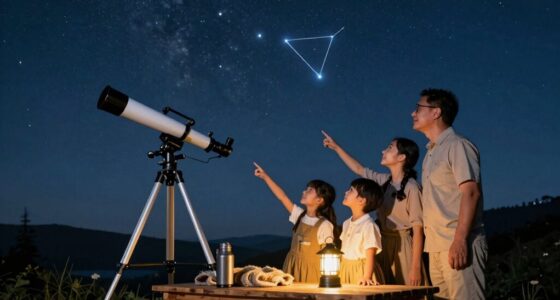 family stargazing night plan