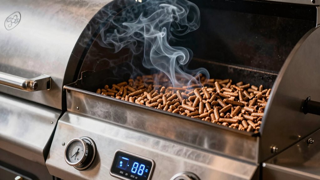 pellet types and temperature