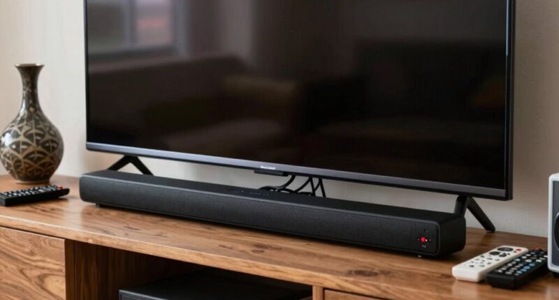 poor soundbar placement