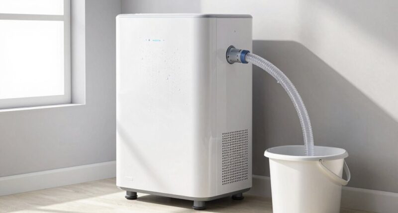 portable ac drainage options