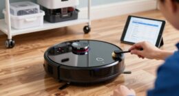 robot cleaning device upkeep