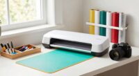safe cricut crafting setup