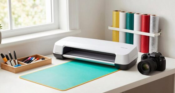 safe cricut crafting setup