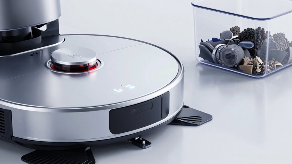 self emptying vacuum bases