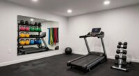 small room home gym