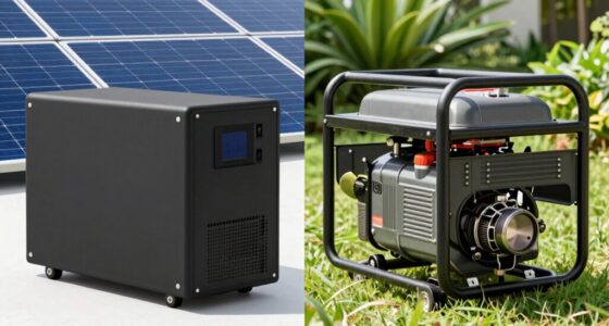 solar versus gas generators