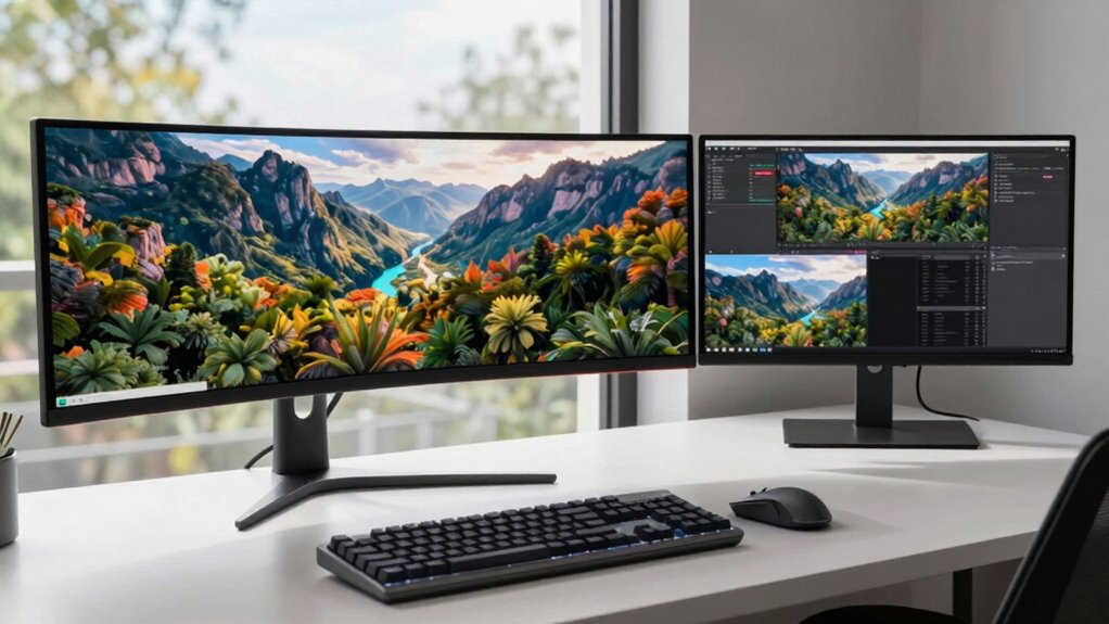 ultrawide vs multi display setup