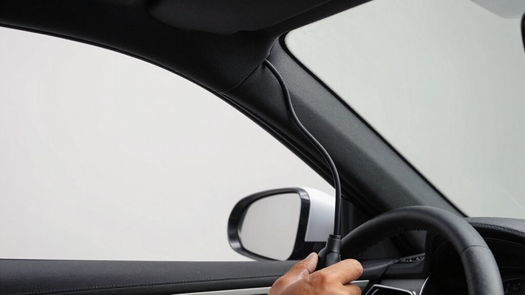 wireless discreet dash cam installation