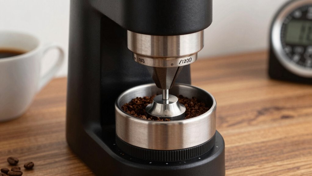 consistent precise espresso grinding