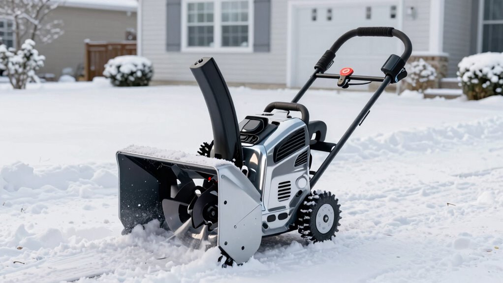 electric snow blower features